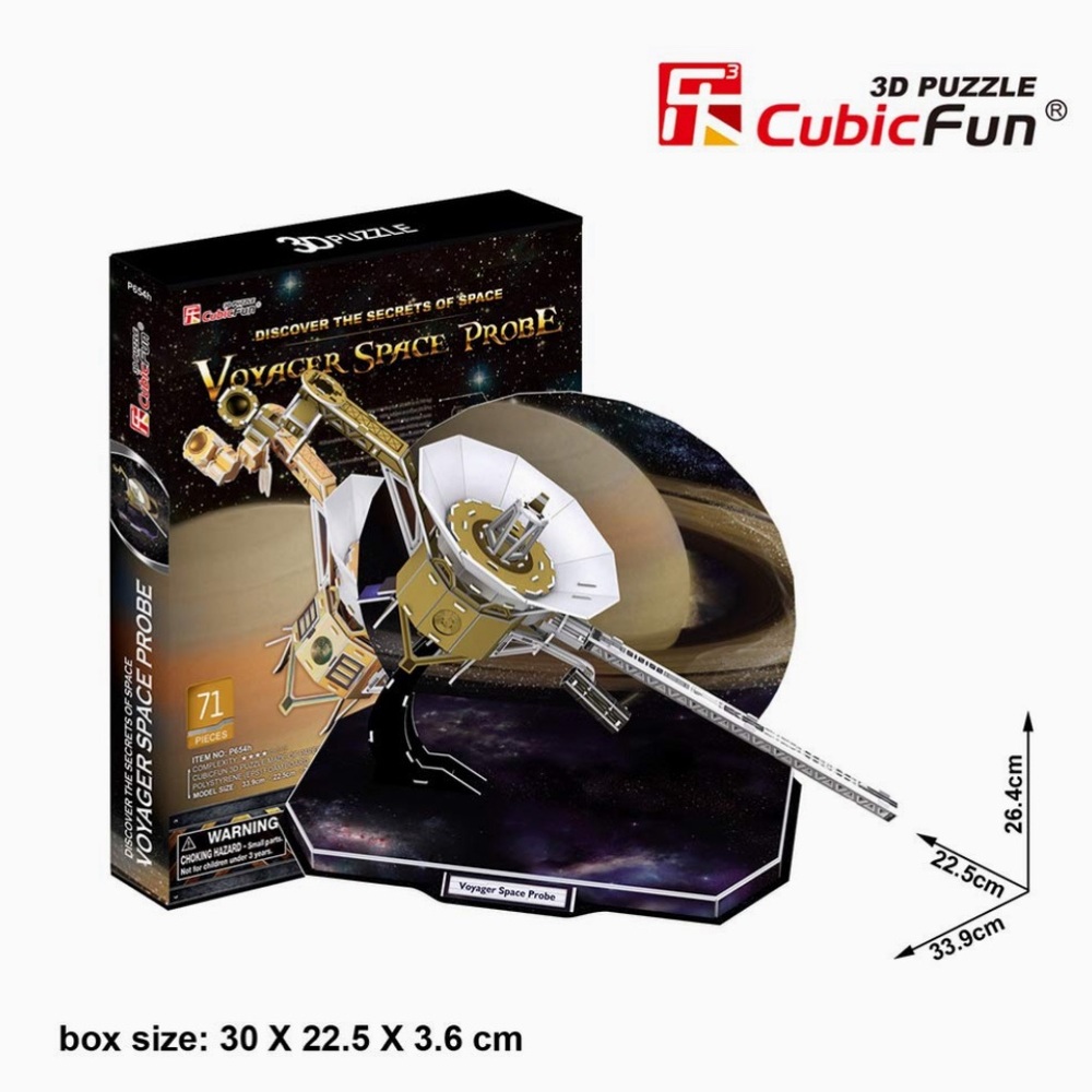 3D Puzzle - Voyager Space Probe by CubicFun